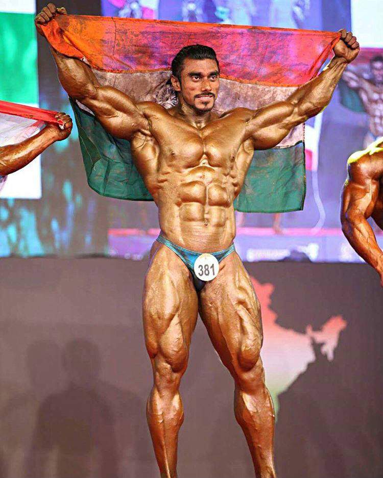 This image has an empty alt attribute; its file name is sangram-chougule-mr-universe.jpg