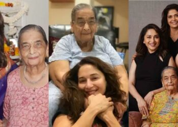 Madhuri With Mother
